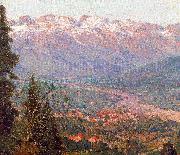 Payne, Edgar Alwin Swiss Village oil painting artist